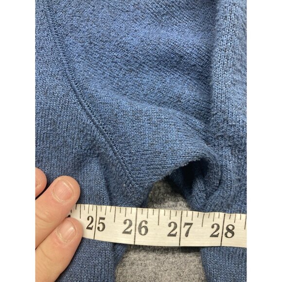 G.H. Bass 1/4 Zip Fleece Pullover Men’s Size XXL Blue Long Sleeve - Picture 2 of 6